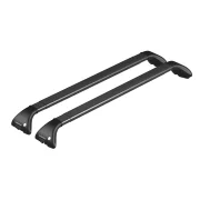 Snap Steel, pereche de bare portbagaj telescopice din otel - S - 80-111 cm