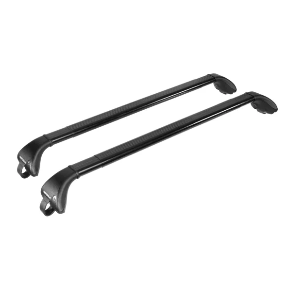 Snap Steel Rail, set complet de bare telescopice portbagaj din otel - L - F0