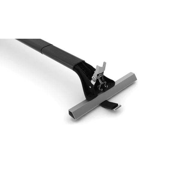 Snap Steel Rail, set complet de bare telescopice portbagaj din otel - L - F0