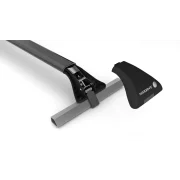 Snap Steel Rail, set complet de bare telescopice portbagaj din otel - L - F0
