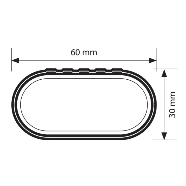 Snap Steel Rail, set complet de bare telescopice portbagaj din otel - L - F0