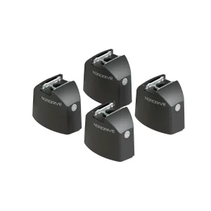 Set de picioare cu montaj in puncte de fixare, pentru bare portbagaj Kargo si Kargo-Plus - 2 bare