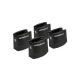 Set de picioare cu montaj in puncte de fixare, pentru bare portbagaj Kargo si Kargo-Plus, 2 bare - Fiat Doblo 5p, Doblo Cargo