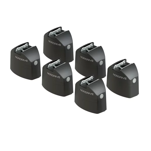 Set de picioare cu montaj in puncte de fixare, pentru bare portbagaj Kargo si Kargo-Plus - 3 bare