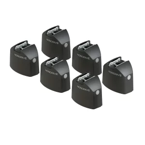 Set de picioare cu montaj in puncte de fixare, pentru bare portbagaj Kargo si Kargo-Plus - 3 bare