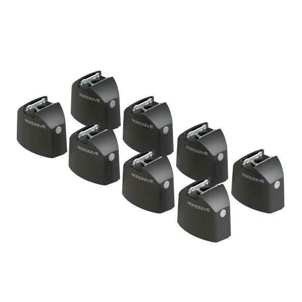 Set de picioare cu montaj in puncte de fixare, pentru bare portbagaj Kargo si Kargo-Plus - 4 bare
