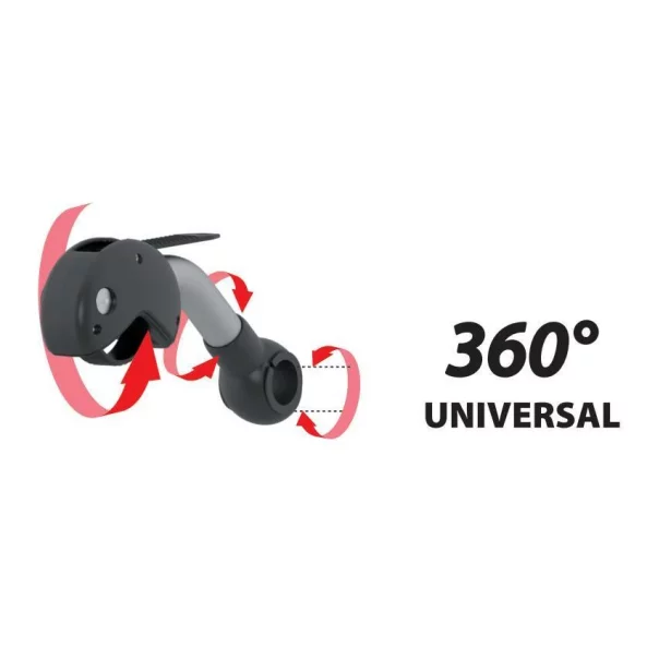 Wave 3, suport pentru biciclete cu fixare pe carligul de remorcare - 3 biciclete