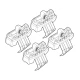 Kit de montaj pentru bare Alumia, Quadra, Silenzio C148 - Volvo