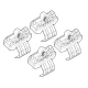 Kit de montaj pentru bare Alumia, Quadra, Silenzio C149 - Land Rover