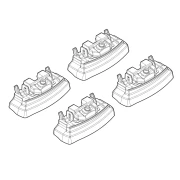 Kit de montaj pentru bare Alumia, Quadra, Silenzio C152 - Mazda