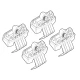 Kit de montaj pentru bare Alumia, Quadra, Silenzio C166 - Kia
