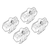 Kit de montaj pentru bare Alumia, Quadra, Silenzio C167 - Kia