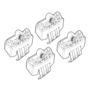 Kit de montaj pentru bare Alumia, Quadra, Silenzio C168 - Kia