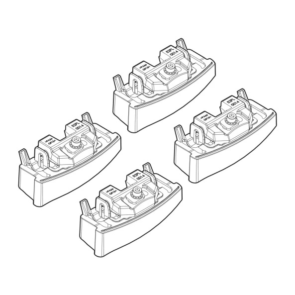 Kit de montaj pentru bare Alumia, Quadra, Silenzio C175 - Bmw