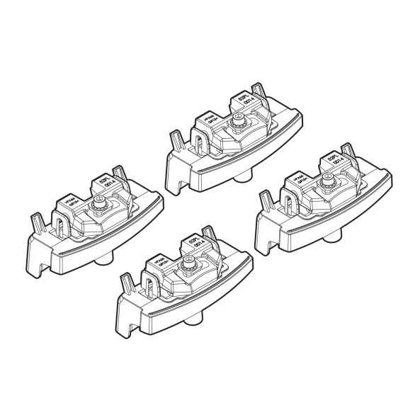 Kit de montaj pentru bare Alumia, Quadra, Silenzio C176 - Hyundai
