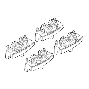 Kit de montaj pentru bare Alumia, Quadra, Silenzio C177 - Hyundai