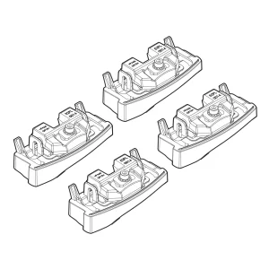 Kit de montaj pentru bare Alumia, Quadra, Silenzio C179 - Hyundai