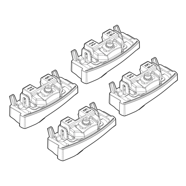 Kit de montaj pentru bare Alumia, Quadra, Silenzio C179 - Hyundai