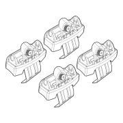 Kit de montaj pentru bare Alumia, Quadra, Silenzio C181 - Skoda