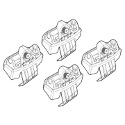 Kit de montaj pentru bare Alumia, Quadra, Silenzio C206 - Alfa Romeo