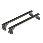 Silenzio Black, set complet de bare portbagaj din aluminiu - S - Evos ST - C135