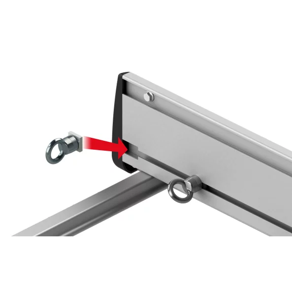 Kargo Rack System, pereche de panouri laterale h 12 cm - 120 cm