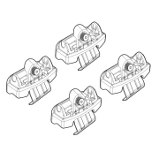 Kit de montaj pentru bare Alumia, Quadra, Silenzio C210 - Ford