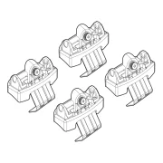 Kit de montaj pentru bare Alumia, Quadra, Silenzio C213 - Opel