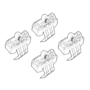 Kit de montaj pentru bare Alumia, Quadra, Silenzio C232 - Skoda