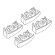 Kit de montaj pentru bare Alumia, Quadra, Silenzio C236 - Bmw