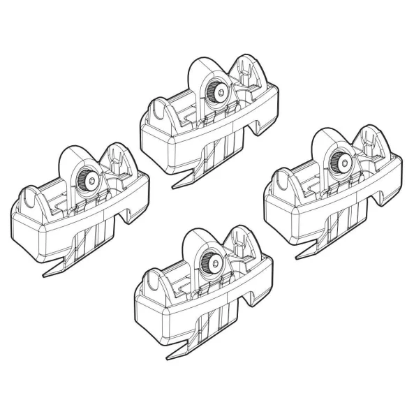 Kit de montaj pentru bare Alumia, Quadra, Silenzio C237 - Cupra, Seat