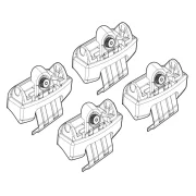 Kit de montaj pentru bare Alumia, Quadra, Silenzio C244 - Ford