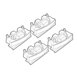 Kit de montaj pentru bare Alumia, Quadra, Silenzio C257 - Subaru, Toyota