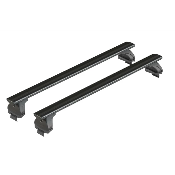 Silenzio Black, set complet de bare portbagaj din aluminiu - L - Evos LP - C212