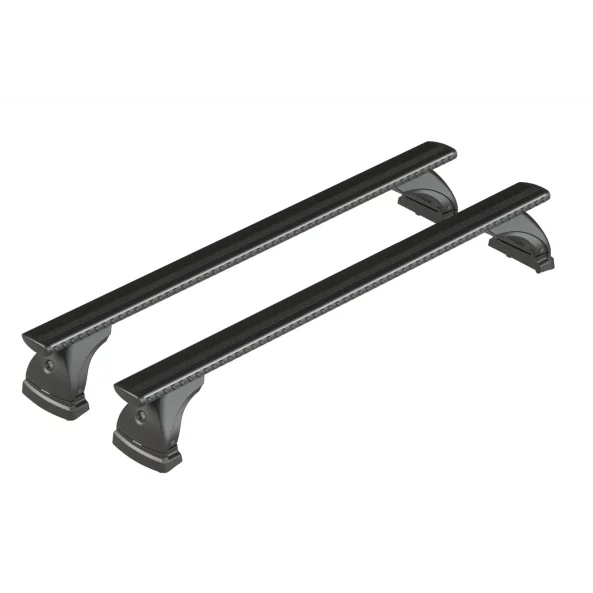 Silenzio Black, set complet de bare portbagaj din aluminiu - S - Evos ST - C230