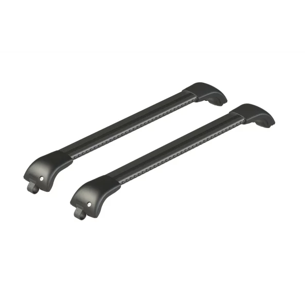 Silenzio CX Black, set complet de bare portbagaj din aluminiu - 84 cm + 74 cm - Origine RL - C401