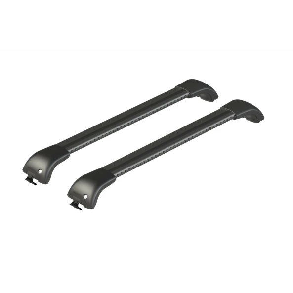 Silenzio CX Black, set complet de bare portbagaj din aluminiu - 84 cm + 74 cm - Origine RL - C411