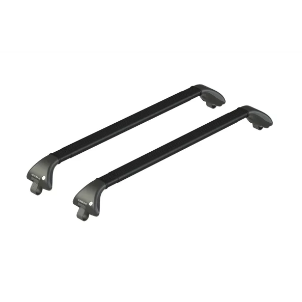 Snap Steel Rail, set complet de bare telescopice portbagaj din otel - L - F1