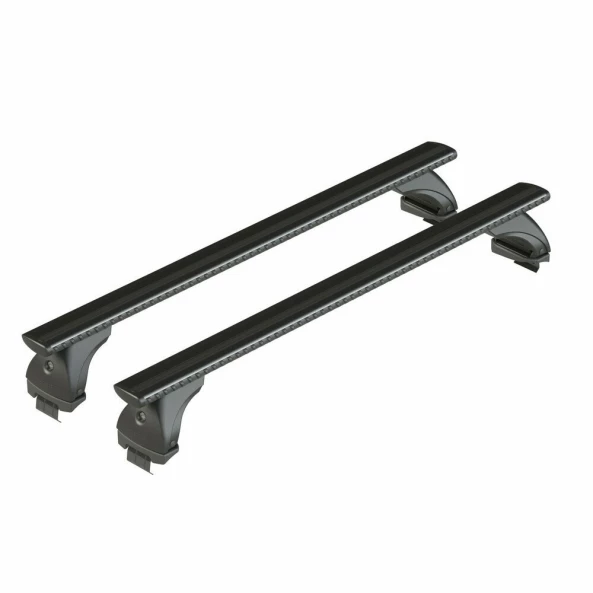 Silenzio Black, set complet de bare portbagaj din aluminiu - L - Evos ST - C117