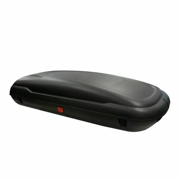 Gran-Pree, cutie portbagaj din polipropilena 400 l - Carbon negru