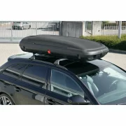 Gran-Pree, cutie portbagaj din polipropilena 480 l - Carbon negru