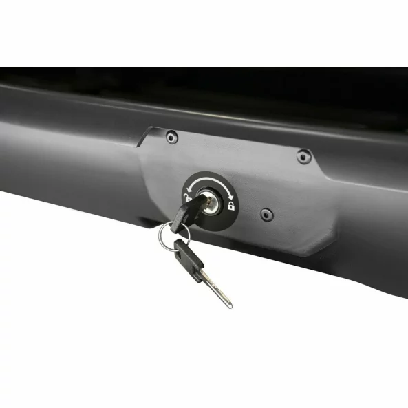 Box 480, cutie portbagaj ABS, 480 l – Negru embosat