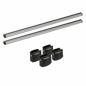 Set portbagaj Kargo-Plus cu kit fixare si 2buc bare aluminiu 135cm, Volkswagen Caddy 03/04&gt;08/15, Caddy 09/15&gt;11/19, Caddy 12/19&gt;12/20, Caddy Life 01/04&gt;08/15