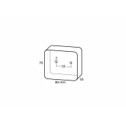 Lampa ceata spate rosu 12V