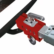 Set antifurt remorca pliabil cu lacat si manusi de lucru