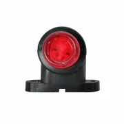 Lampa gabarit camion mini cu LED 12-24V set 2buc - Alb/Rosu