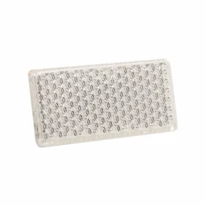 Reflectorizant catadioptru 96x46mm cu adeziv 1buc - Alb