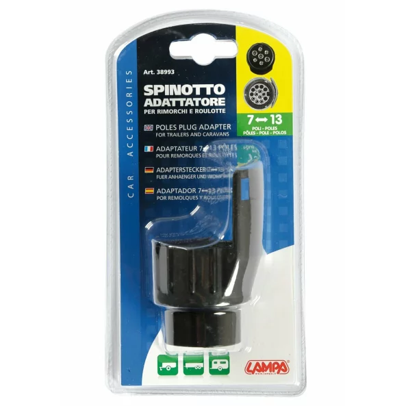 Adaptor fisa priza remorca 7-13 poli Lampa