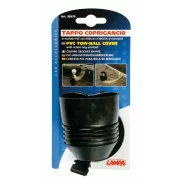 Ornament protectie carlig remorcare cu inel - Negru