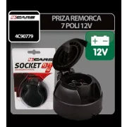 Priza remorca plastic 7 poli 4Cars 12V